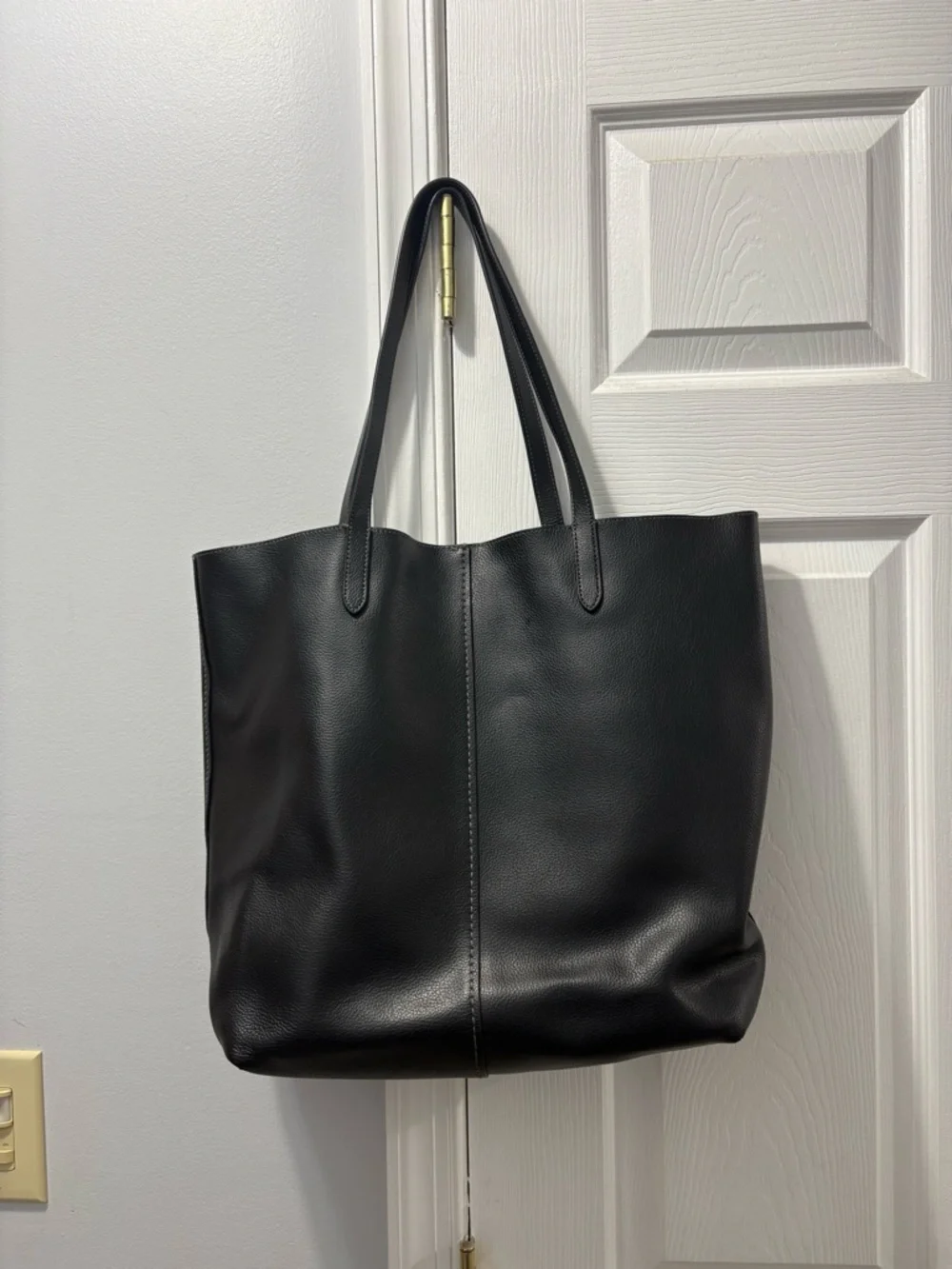 Coach North Tote Black NWOT SLIGHTLY FLAWED